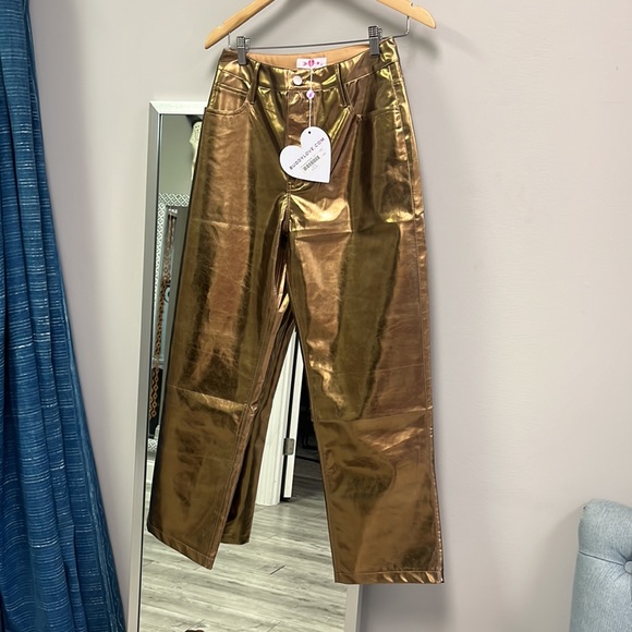 Buddy Love Gold Travolta Pants - Picture 4 of 4